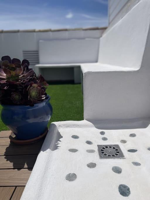 Casa Lola Conil, Azotea Al Mar Y Parking Solo Familias O Parejas Vila Conil De La Frontera Exterior foto